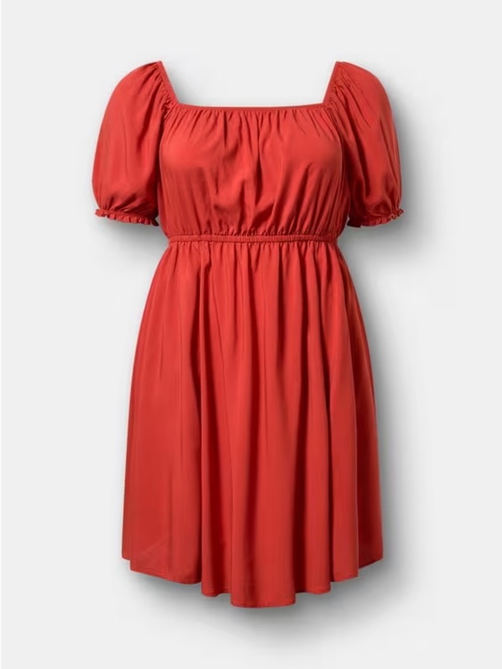 Torrid Puff-Sleeve Midi Dress